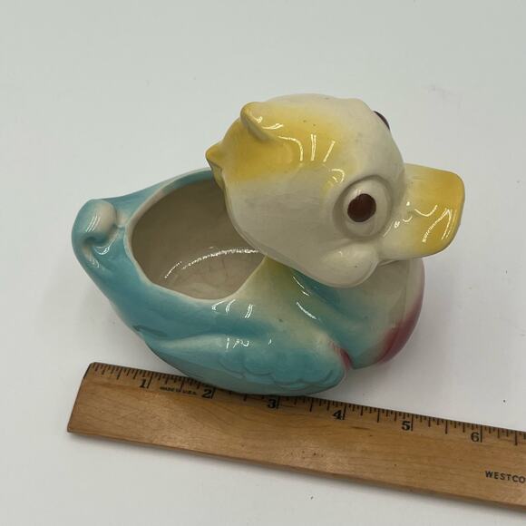 Vintage Duck Planter Succulent Planter Nursery Planter - Picture 9 of 9